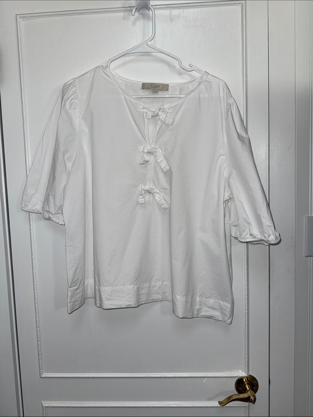Loft Blouse Bow Front